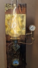 Wandlampe stehlampe stempunk gebraucht kaufen  Neuenkirchen