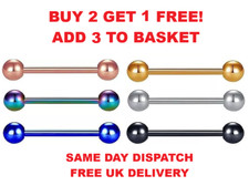 Tongue bars straight for sale  WALLASEY