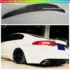 Kit de carroceria asa spoiler labial tronco traseiro fibra de carbono real Jaguar XF para 2012-2015 comprar usado  Enviando para Brazil