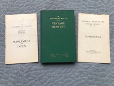 Technical facts vintage for sale  SOLIHULL