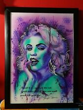 Marilyn monroe poster usato  Novoli