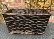 Large brown basket for sale  PRESTON