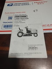 Owner manual sears for sale  Rozet