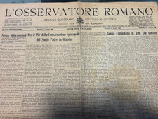 Osservatore romano quotidiano usato  Viu