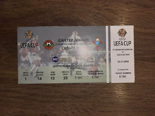Usado, Ingresso Shakhtar Donetsk Ucrânia - Celta Espanha 2000-2001 comprar usado  Enviando para Brazil