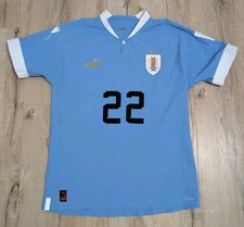 CAMISA DE FUTEBOL MASCULINA URUGUAIA NACIONAL #22 M. CÁCERES TAMANHO M 2022, usado comprar usado  Enviando para Brazil