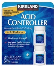 Controlador de ácido Kirkland Signature 20 mg., 250 comprimidos comprar usado  Enviando para Brazil