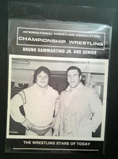 Iwa wrestling program for sale  Astoria