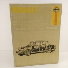 Haynes renault 1962 for sale  WIDNES