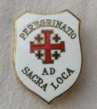 Distintivo peregrinatio sacra usato Distintivo peregrinatio sacra usato  Torino