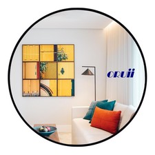 Round mirror inch for sale  Saint James