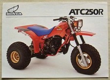 Honda atc250r road for sale  LEICESTER