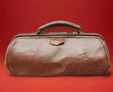 vintage gladstone bag for sale  WIGSTON