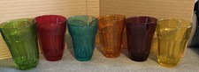 Copos de suco vintage coloridos Pasabahce Palaks 6 oz conjunto de 6 em excelente estado usado comprar usado  Enviando para Brazil