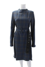 Vestido feminino Toga Pulla xadrez de lã estampa detalhe com zíper cinto azul tamanho 40, usado comprar usado Vestido feminino Toga Pulla xadrez de lã estampa detalhe com zíper cinto azul tamanho 40, usado comprar usado  Enviando para Brazil