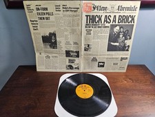 Usado, JETHRO TULL - Thick As A Brick LP 12" Vinyl Album VG - 1972 comprar usado  Enviando para Brazil