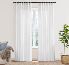 Xtmyi white curtains for sale  Hernando
