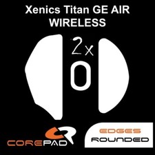 Corepad Skatez Xenics Titan GE AIR Souris Pieds Patins Hyperglides Téflon PTFE comprar usado  Enviando para Brazil