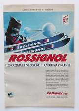 Pubblicita rossignol scarponi usato  Ferrara
