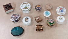 Trinket boxes collection for sale  MANNINGTREE