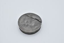 Georgian pewter snuff for sale  TELFORD