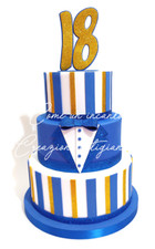 Torta scenografica finta usato  Napoli
