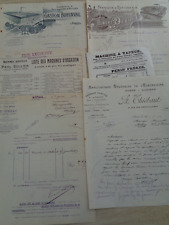 Documents arras factures d'occasion  Vesoul