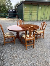 Yew extending dining for sale  SHIPSTON-ON-STOUR