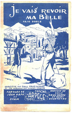 Partition 1947 cht d'occasion  Chaumont