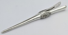 LUVA DE PRATA MACIÇA CHINESA ANTIGA c1890 WOSHING SHANGHAI comprar usado  Enviando para Brazil