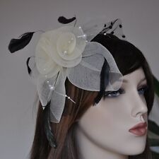 Haarreif fascinator schleier gebraucht kaufen  Kirchheim b.München