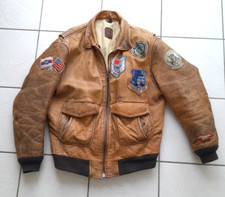 Lederjacke motorrad aviator gebraucht kaufen  Hannover