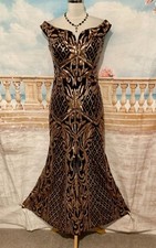 Gatsby dress black for sale  BRISTOL