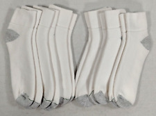 Meias Burlington masculinas 80% algodão quarto conforto potência (pacote com 6) 10-13 brancas comprar usado  Enviando para Brazil