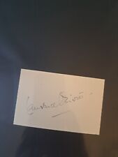 Laurence olivier autograph for sale  GREENFORD