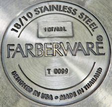 Vintage farberware stainless for sale  Manquin