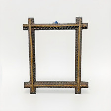 quadro de arte antigo incomum Adirondack vagabundo árvore primitiva esculpida em 1890 comprar usado  Enviando para Brazil