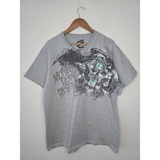 Camiseta Ecko Unltd 2XL gola V cinza manga curta Y2k streetwear anos 2000  comprar usado  Enviando para Brazil