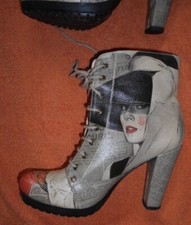 Damen schuhe einmalig gebraucht kaufen  Söhrewald