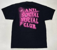 Usado, Camiseta Masculina Anti Social Social Club ASSC SR-88 Grande Preta Manga Curta comprar usado  Enviando para Brazil