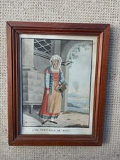 Ancienne gouache costume d'occasion  Annemasse