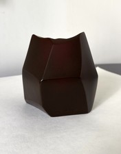 Vaso Dinosaur Designs ameixa escura marrom resina peça pesada comprar usado  Enviando para Brazil