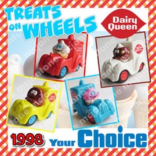Carro Dairy Queen 1998 TREAT ON WHEELS Dilly Bar Sundae Blizzard SEU brinquedo ESCOLHA comprar usado  Enviando para Brazil