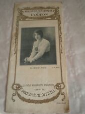 Vintage programme theatre d'occasion  Bais