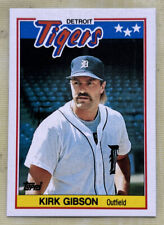 1988 Topps UK Minis American Baseball Kirk Gibson Card #26 Tigers Outfield O/C, usado comprar usado  Enviando para Brazil