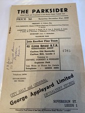 hunslet rugby league programme for sale  HULL