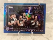 2025 Topps Flagship Sacramento Kings Blue /150 Light The Beam #295, usado comprar usado 2025 Topps Flagship Sacramento Kings Blue /150 Light The Beam #295, usado comprar usado  Enviando para Brazil