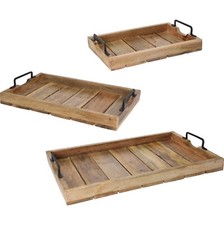 Holztablett tablett serviertab gebraucht kaufen  Wiefelstede