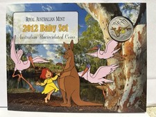 2012 Austrália 6 Moedas Perfeito Conjunto Bebê Unc com Ponto Exclusivo O Canguru $1 comprar usado  Enviando para Brazil