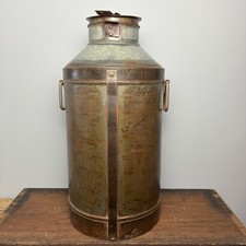 Large galvanised milk for sale  STAFFORD